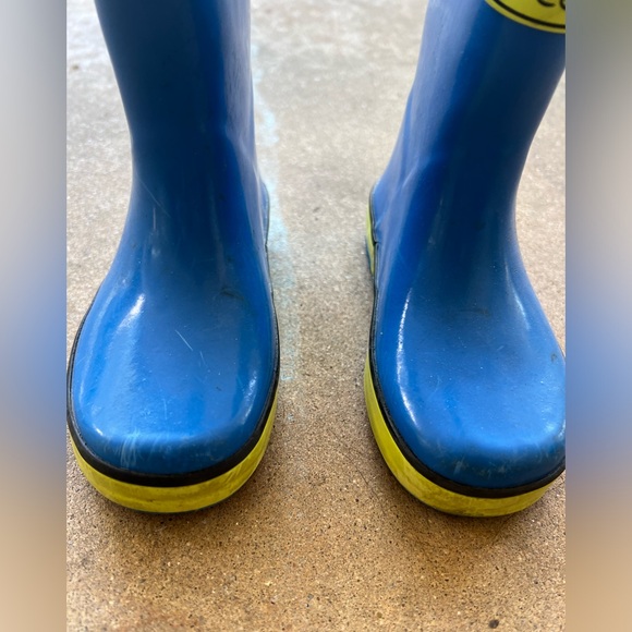 Blue & Yellow Rain Boots - Picture 2 of 3